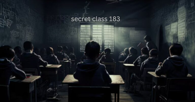 Unveiling the Mystery: Inside Secret Class 183