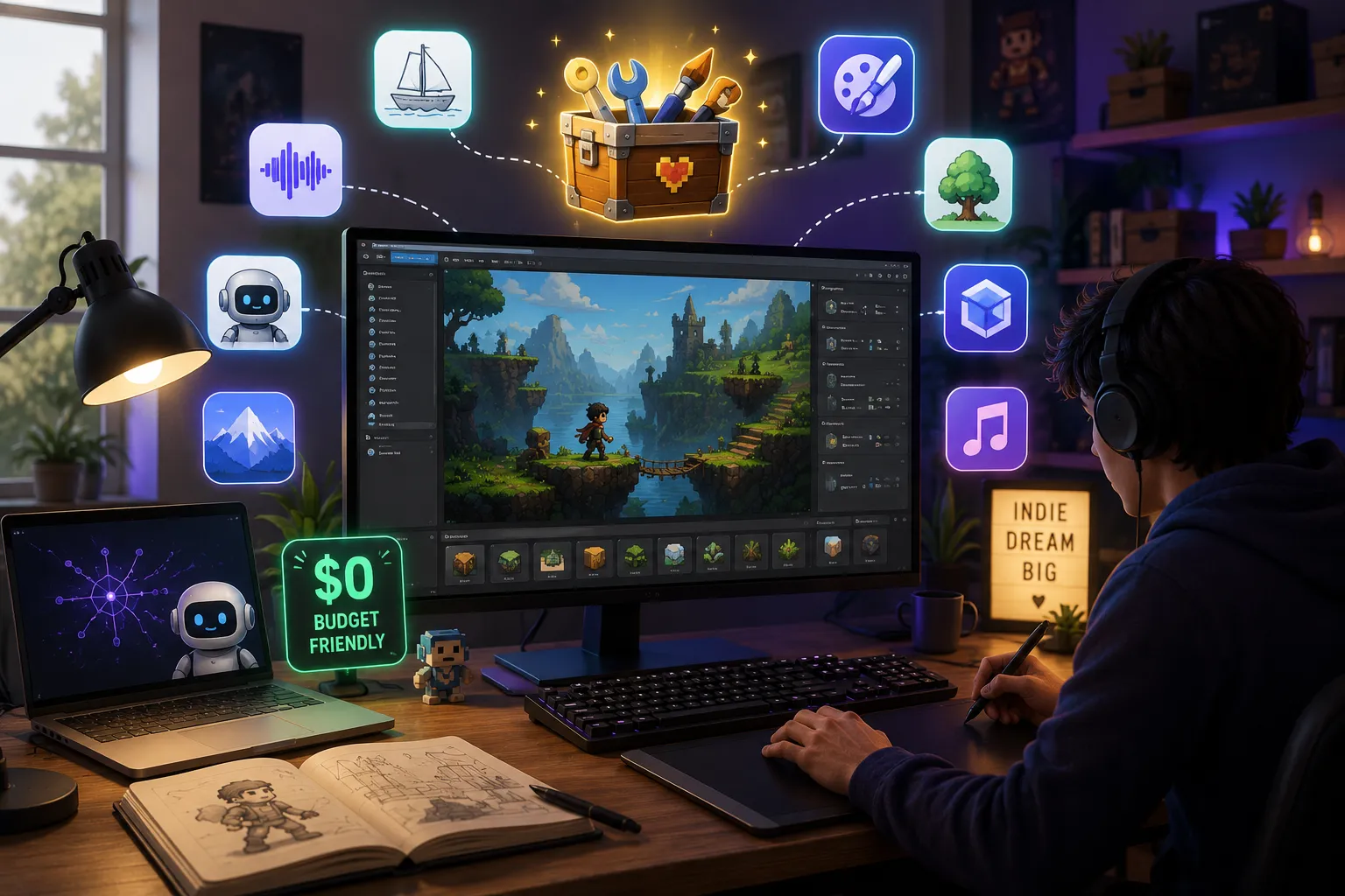 AI tools for Indie Game Development